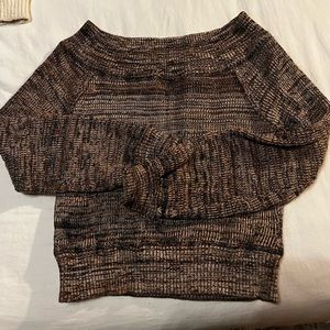 Free People size M off the shoulder cropped sweater